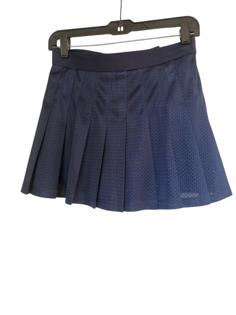 Victoria’s Secret PINK Pleated Mesh Tennis Skort Medium Navy Blue NWT